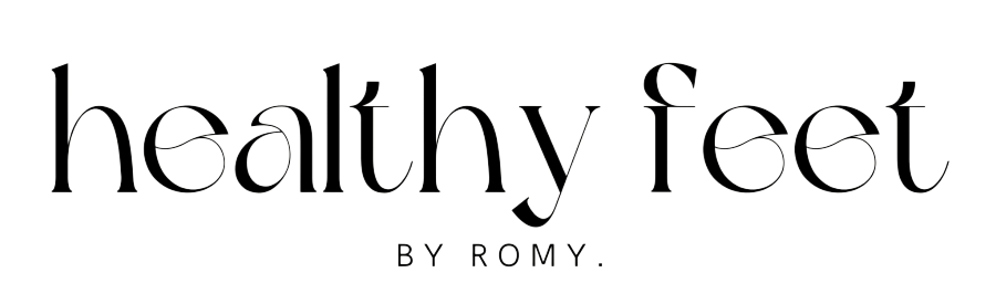 Healthy Feet by Romy logo